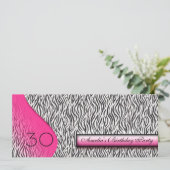 アニマルプリントの招待状 招待状 (スタンド正面)