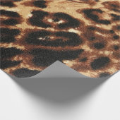 アニマルプリントの質 ラッピングペーパー (角)