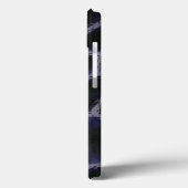 アニマルプリントの青 Case-Mate iPhoneケース (裏面 / 左)