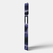 アニマルプリントの青 Case-Mate iPhoneケース (裏面 / 右)