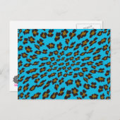 アニマルプリントはがき ポストカード (正面/裏面)