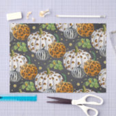 アニマルプリントオータムカボチャ 薄葉紙 (クラフト)