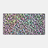 アニマルプリントカラフルXXLマウスパッド拡張 デスクマット (正面)