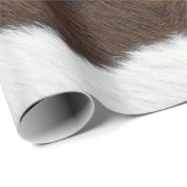 アニマルプリントキャトルブラウン ラッピングペーパー (ロールコーナー)