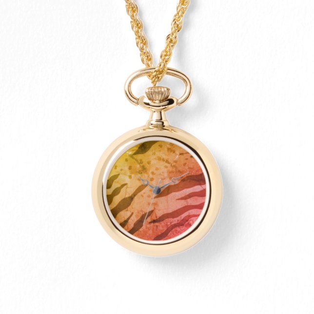 アニマルプリントサファリウォッチ 腕時計 (正面)