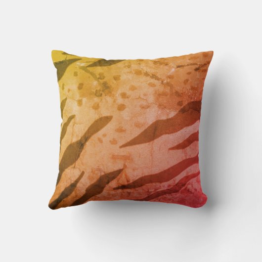 アニマルプリントサファリピロー クッション (裏面)