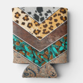 アニマルプリントサブリメーションミックス モノグラム 缶クーラー (裏面)