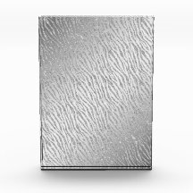 アニマルプリントシルバーグリッターグラム