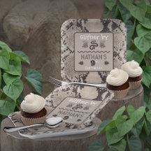 アニマルプリントスネークトープ誕生日