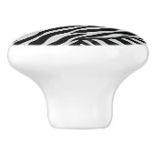 アニマルプリントセラミックキャビネットつまみ セラミックノブ (側面)