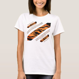 アニマルプリントデザイン Tシャツ