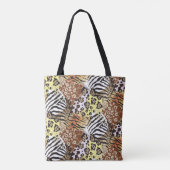 アニマルプリントトートバッグ トートバッグ (裏面)