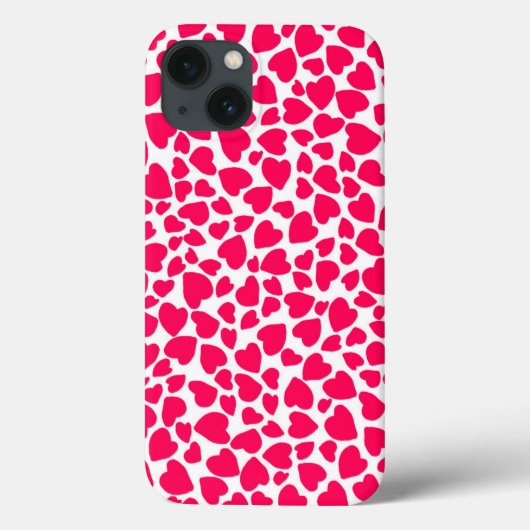 アニマルプリントハート2014 Case-Mate iPhoneケース (裏面)
