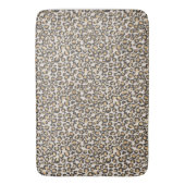 アニマルプリントバスヒョウのスポットニュートラル バスマット (正面縦)