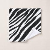 アニマルプリントパーソナライズされた バスタオルセット (ウォッシュタオル)