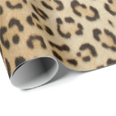 アニマルプリントヒョウ包装紙 ラッピングペーパー (ロールコーナー)