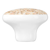 アニマルプリントヒョウ抽象芸術カスタム セラミックノブ (側面)