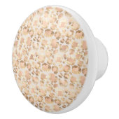 アニマルプリントヒョウ抽象芸術カスタム セラミックノブ (右)