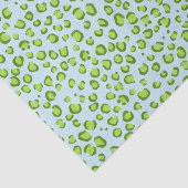 アニマルプリントヒョウ柄グリーンギフト 薄葉紙 (詳細)