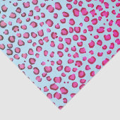 アニマルプリントヒョウ柄ピンクパープルギフト 薄葉紙 (詳細)