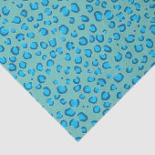 アニマルプリントヒョウ柄ブルーギフト 薄葉紙 (詳細)