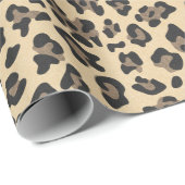 アニマルプリントヒョウ ラッピングペーパー (ロールコーナー)
