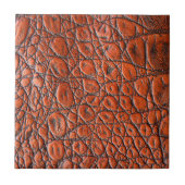 アニマルプリントフェイクアリゲータ タイル (正面)