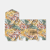 アニマルプリントフェイクフォイル用化粧箱 フェイバーボックス (折り畳みなし)