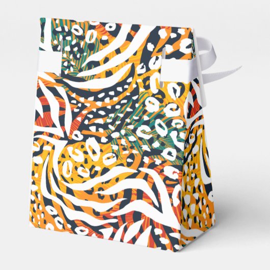 アニマルプリントフェイクフォイル用化粧箱 フェイバーボックス (裏面サイド)