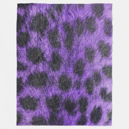 アニマルプリントフリースブランケット フリースブランケット