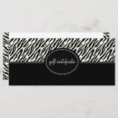 アニマルプリントブティックスタイル商品券 (正面/裏面)