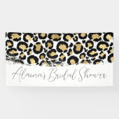 アニマルプリントブライダルシャワーパーティーバナー 横断幕 (横)