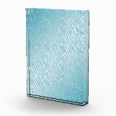 アニマルプリントブルーグリッターグラム フォトブロック (右)