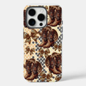 アニマルプリントブーツと弓,チーターiphoneケース Case-Mate iPhoneケース (裏面)