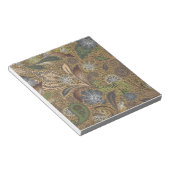 アニマルプリントペイズリーパターン ノートパッド (アングル)