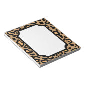 アニマルプリントメモ帳 ノートパッド (アングル)