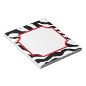 アニマルプリントメモ帳 ノートパッド (アングル)