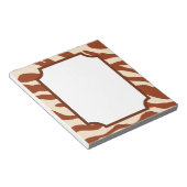 アニマルプリントメモ帳 ノートパッド (アングル)