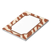 アニマルプリントメモ帳 ノートパッド (回転)