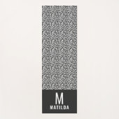 アニマルプリントモダンカラフル ヨガマット (正面)