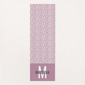 アニマルプリントモダンカラフル ヨガマット (正面)