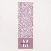 アニマルプリントモダンカラフル ヨガマット (裏面)