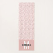 アニマルプリントモダンカラフル ヨガマット (裏面)