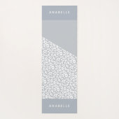 アニマルプリントモダンカラフル ヨガマット (裏面)