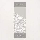 アニマルプリントモダンカラフル ヨガマット (正面)