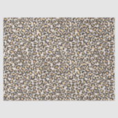 アニマルプリントレオパードスポットズネトラルズシックギフトラップ 薄葉紙 (正面)