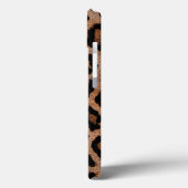 アニマルプリントレオパードモノグラム名 Case-Mate iPhoneケース (裏面 / 左)