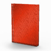 アニマルプリントレッドグリッターグラム フォトブロック (右)