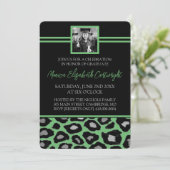 アニマルプリント卒業発表[Mint] 招待状 (スタンド正面)