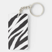 アニマルプリント型 キーホルダー (裏面)